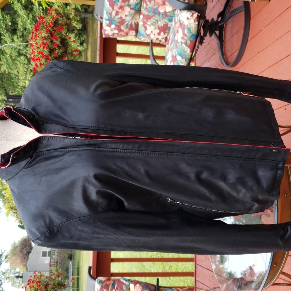 MAUS and HOFFMAN Lambskin Jacket ( Carina Lambskin zip Jacket )